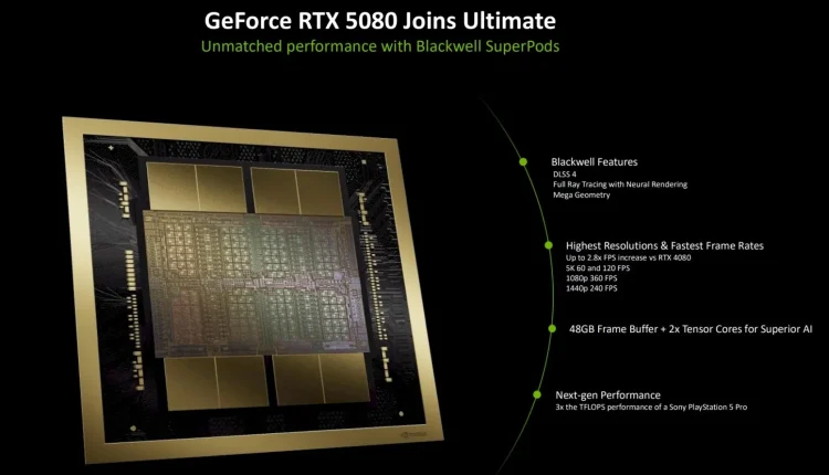 انویدیا با RTX 5080 سرویس استریم بازی را متحول کرد؛ تجربه 5K روی هر دستگاه!